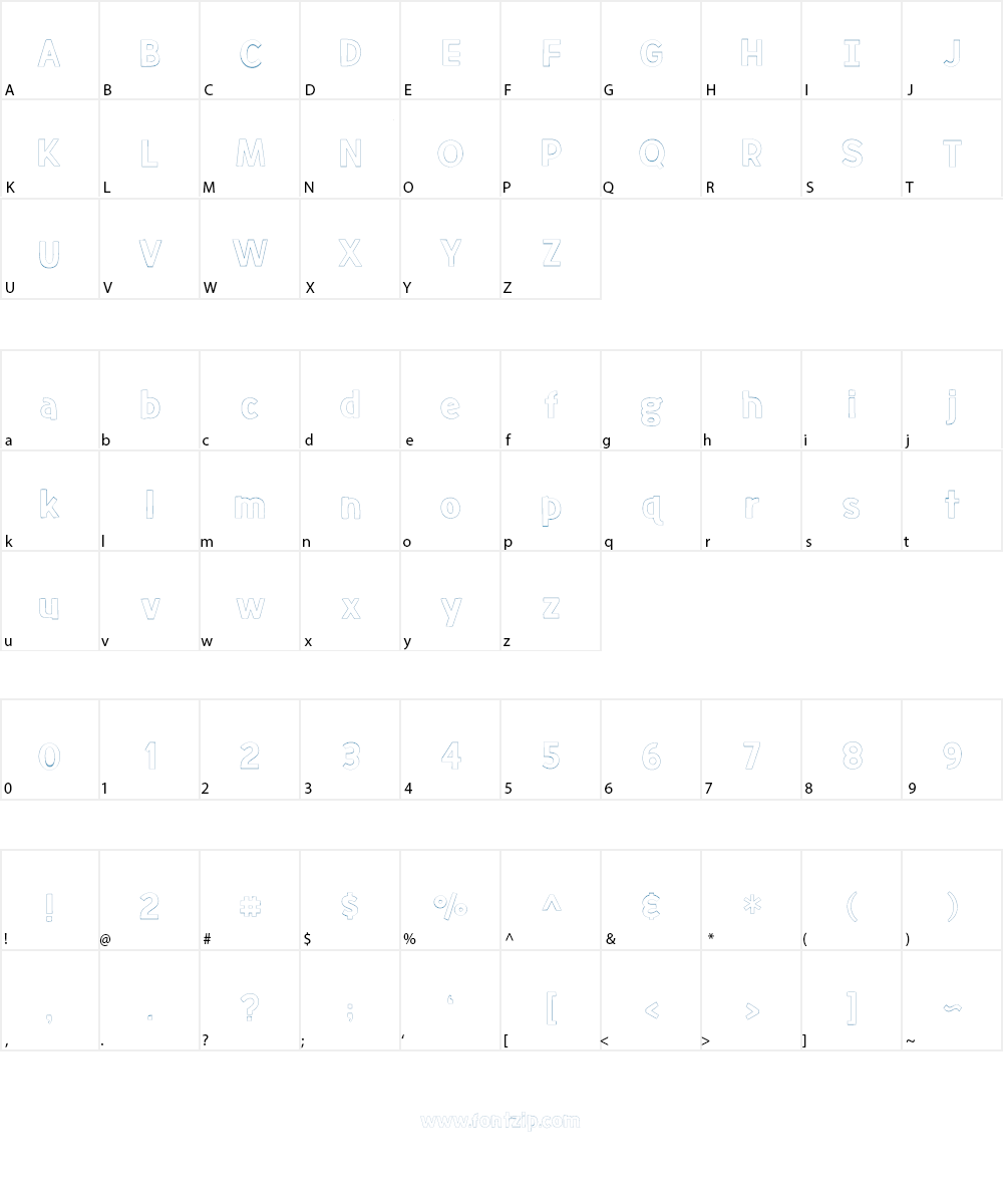 meatloaf Font Character